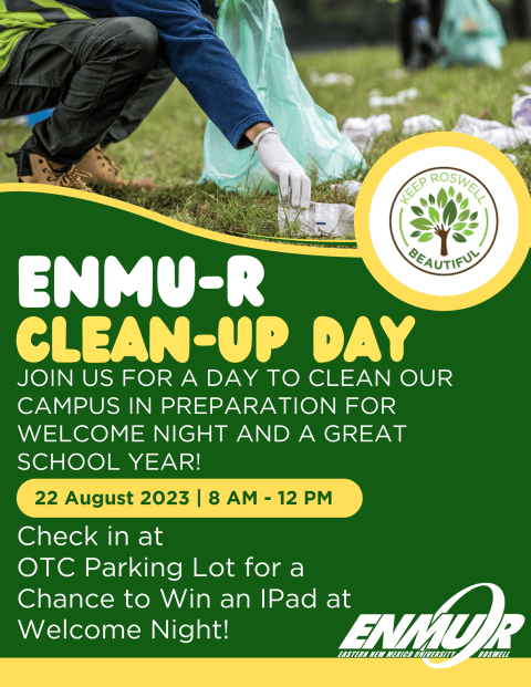 Campus Clean-up Day | Eastern New Mexico University - Roswell