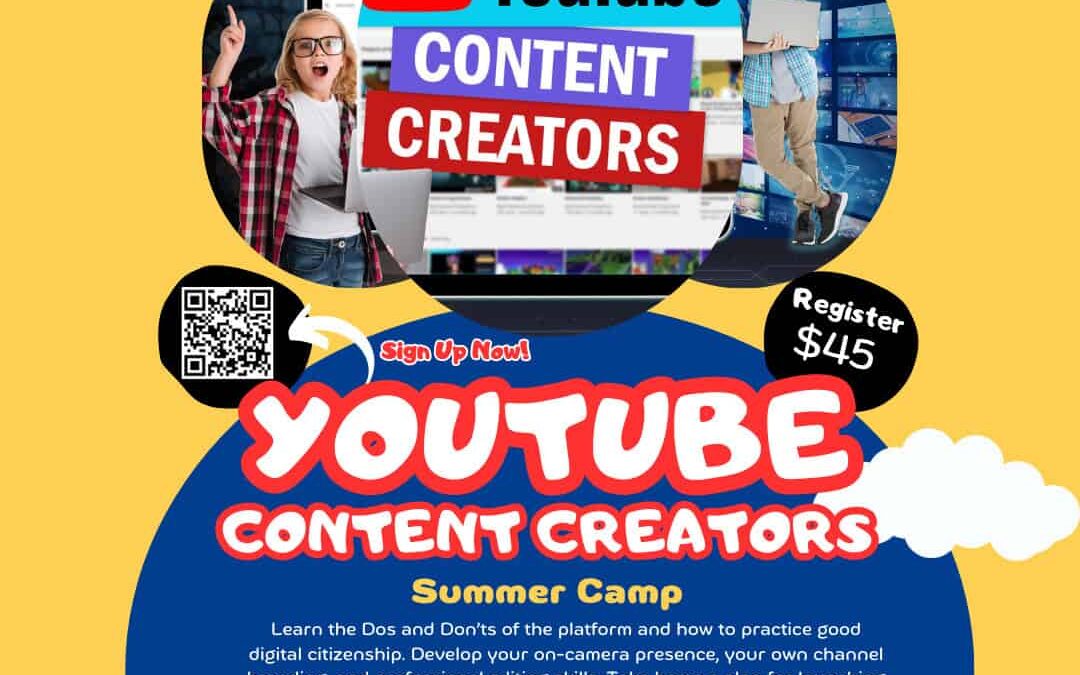 YouTube Content Creators Summer Camp 2024