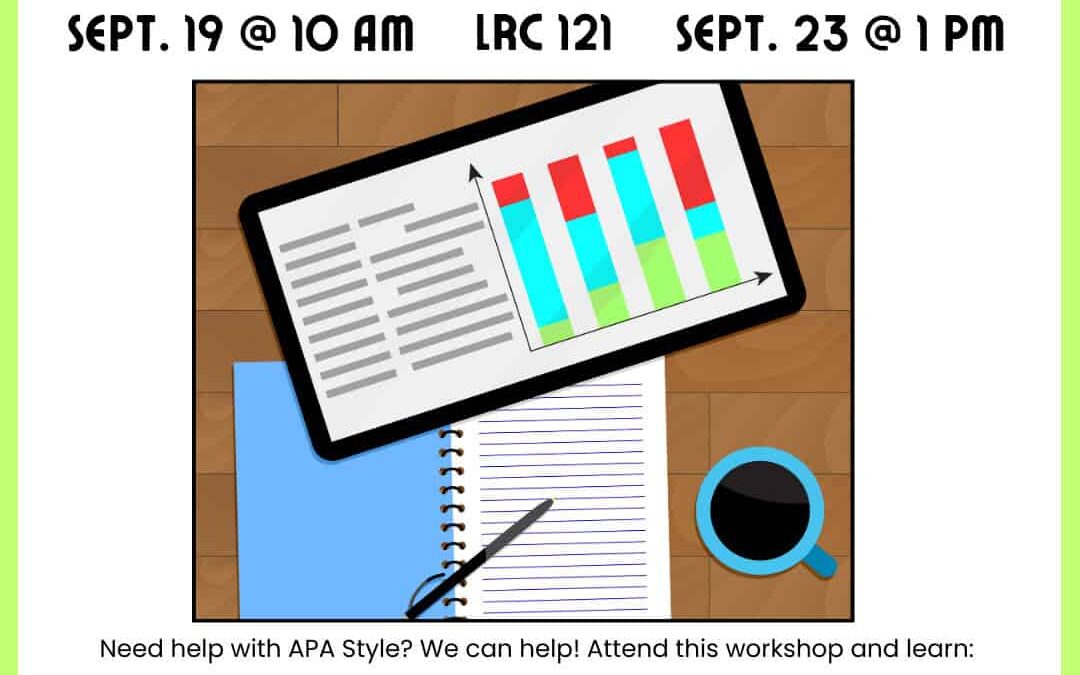 Writing Lab Workshop – APA Style Workshop