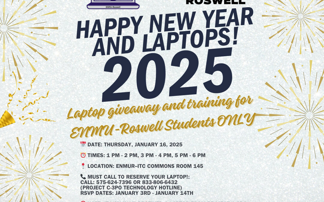 Happy New Year and Laptops 2025