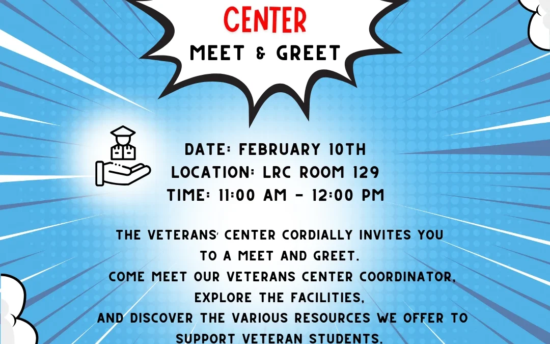 Spring 2025 Veterans Center Meet and Greet