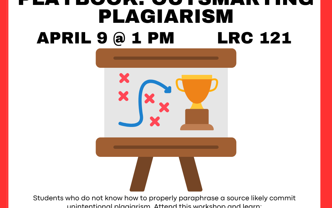 Writing Lab Workshop: The Paraphrase Playbook